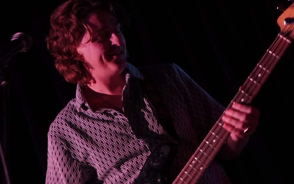 Spencer performing at Painted Lady