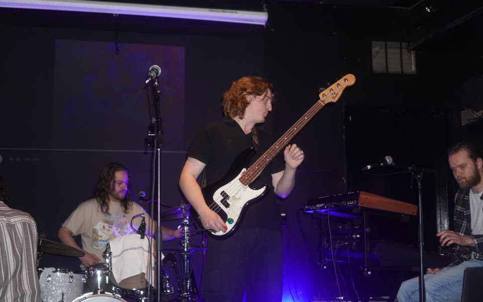 Spencer performing at The Pilot